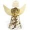 Pop-up Gold Angels Christmas Tree Ornaments (6 ct.) 6.5 Inches Tall